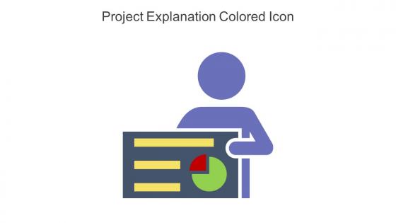 Project Explanation Colored Icon In Powerpoint Pptx Png And Editable Eps Format