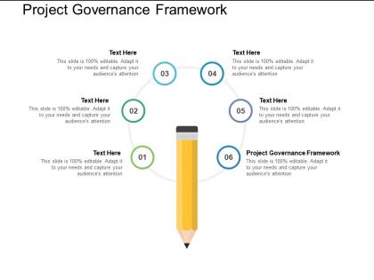 Project governance framework ppt powerpoint presentation gallery icons cpb