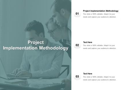 Project implementation methodology ppt powerpoint presentation portfolio portrait cpb
