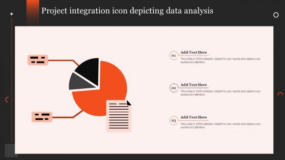 Project Integration Icon Depicting Data Analysis