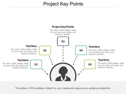 Project key points ppt powerpoint presentation slides example topics cpb