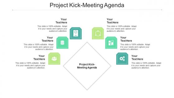 Project kick meeting agenda ppt powerpoint presentation infographics graphic images cpb