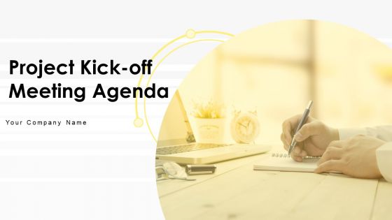 Project kickoff meeting agenda powerpoint presentation slides