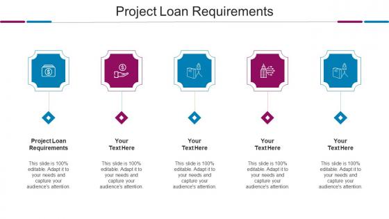 Project Loan Requirements Ppt Powerpoint Presentation Infographic Cpb