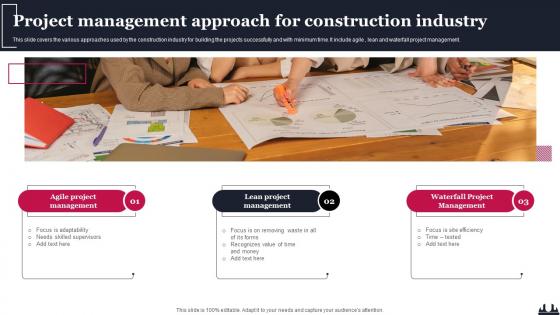 Project Management Approach For Construction Industry