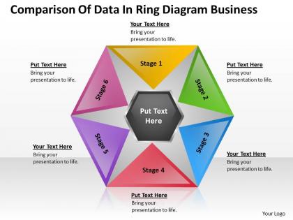 Project management consulting ring diagram business powerpoint templates ppt backgrounds for slides 6 stages 0530