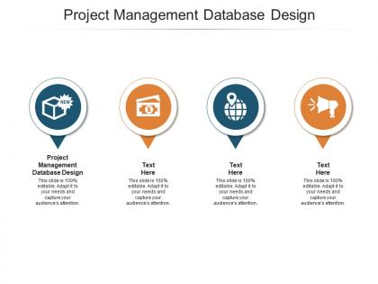 Project management database design ppt powerpoint presentation show files cpb