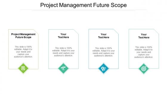 Project Management Future Scope Ppt Powerpoint Presentation Summary Elements Cpb