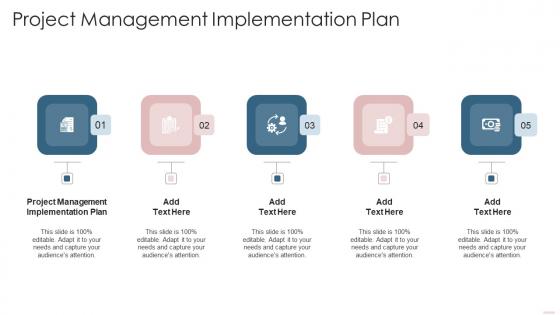 Project Management Implementation Plan In Powerpoint And Google Slides Cpb