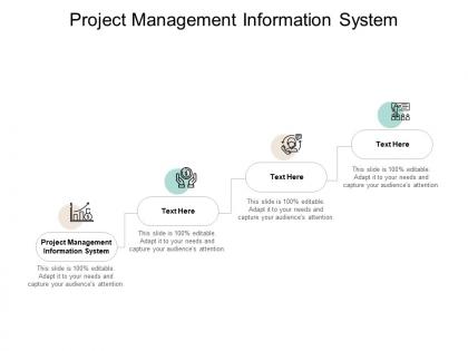 Project management information system ppt powerpoint presentation icon cpb