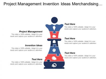 Project management invention ideas merchandising strategy business development cpb