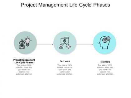 Project management life cycle phases ppt powerpoint presentation layouts cpb
