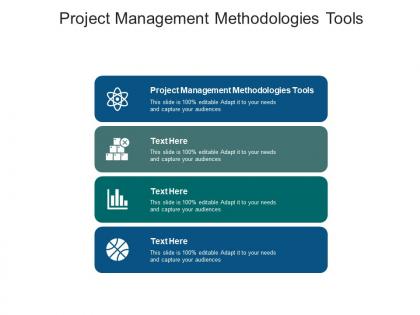 Project management methodologies tools ppt powerpoint presentation model files cpb