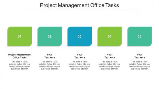 Project Management Office Tasks Ppt Powerpoint Presentation Pictures Introduction Cpb