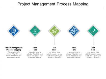 Project management process mapping ppt powerpoint presentation show ideas cpb