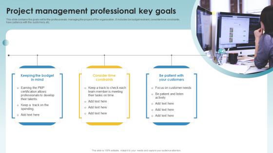 Project Management Professional Key Goals