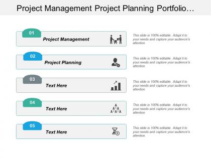 Project management project planning portfolio management events management cpb