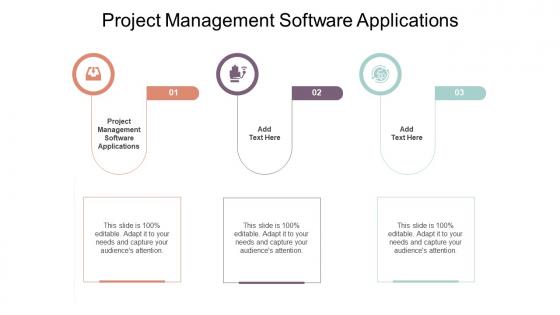 Project Management Software Applications In Powerpoint And Google Slides Cpb
