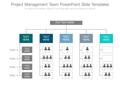 Project management team powerpoint slide templates