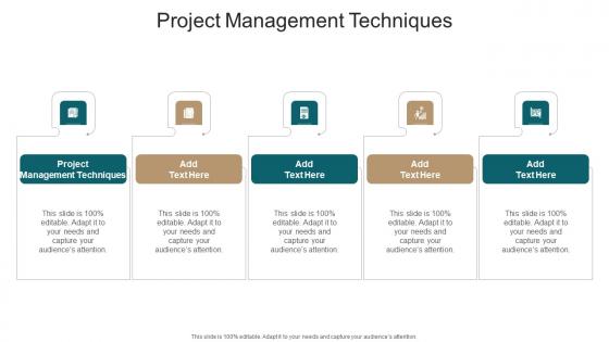 Project Management Techniques In Powerpoint And Google Slides Cpb