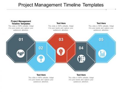 Project management timeline templates ppt powerpoint presentation diagram images cpb