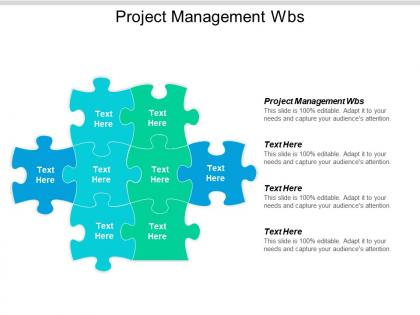 Project management wbs ppt powerpoint presentation model introduction cpb