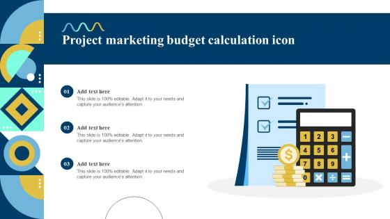 Project Marketing Budget Calculation Icon