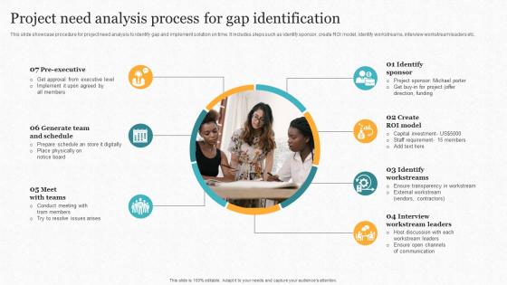 Project Need Analysis Process For Gap Identification
