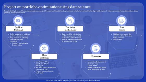 Data Science Project Steps PowerPoint Presentation and Slides | SlideTeam