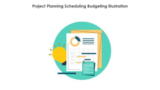 Project Planning Scheduling Budgeting Illustration