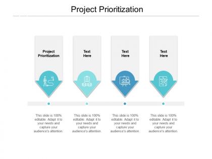 Project prioritization ppt powerpoint presentation diagram lists cpb