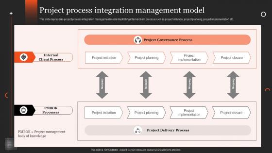 Project Process Integration Management Model