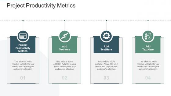 Project Productivity Metrics In Powerpoint And Google Slides Cpb