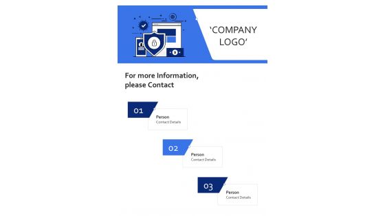 Project Proposal Company Logo One Pager Sample Example Document