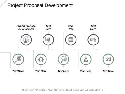Project proposal development ppt powerpoint presentation file shapes cpb