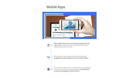 Project Proposal Mobile Apps One Pager Sample Example Document