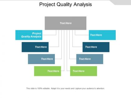 Project quality analysis ppt powerpoint presentation portfolio gridlines cpb