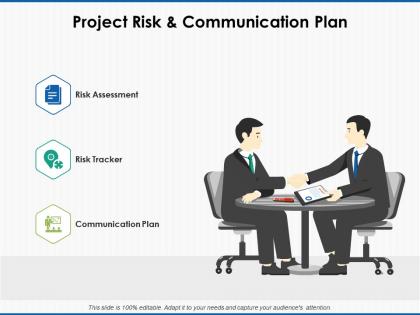 Project risk and communication plan risk tracker ppt powerpoint presentation
