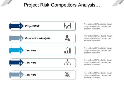 Project risk competitors analysis receivables management product development cpb