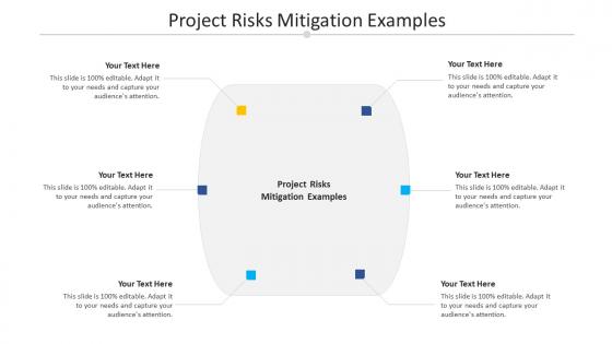 Project risks mitigation examples ppt powerpoint presentation infographics file cpb