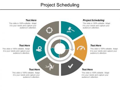 Project scheduling ppt powerpoint presentation outline format cpb
