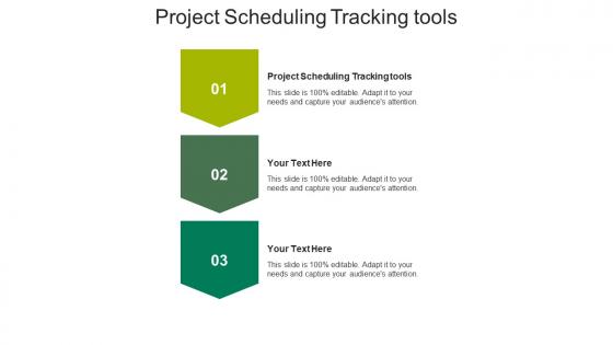 Project scheduling tracking tools ppt powerpoint presentation slides styles cpb