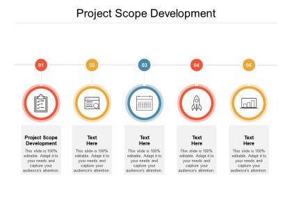 Project scope development ppt powerpoint presentation inspiration master cpb