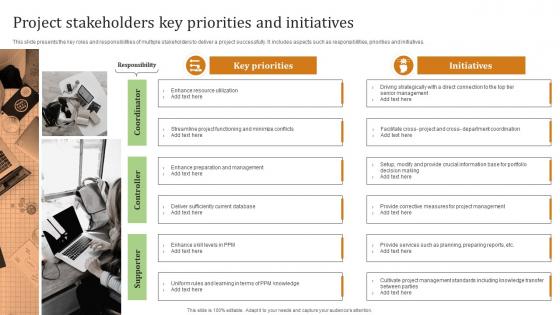 Project Stakeholders Key Priorities And Initiatives