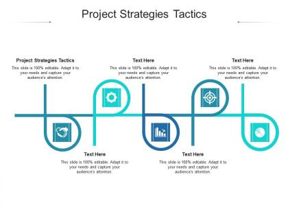 Project strategies tactics ppt powerpoint presentation ideas graphics tutorials cpb