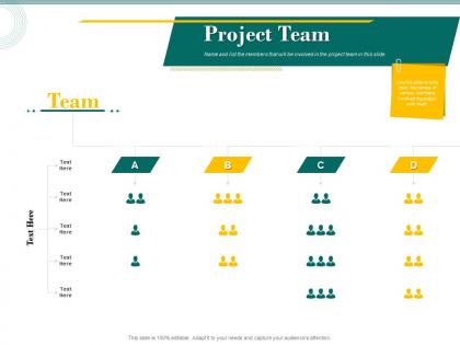 Project team bid evaluation management ppt powerpoint presentation slides examples