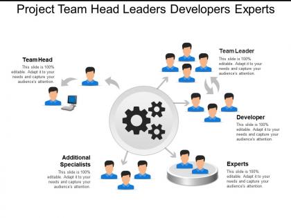 Project team head leaders developers experts