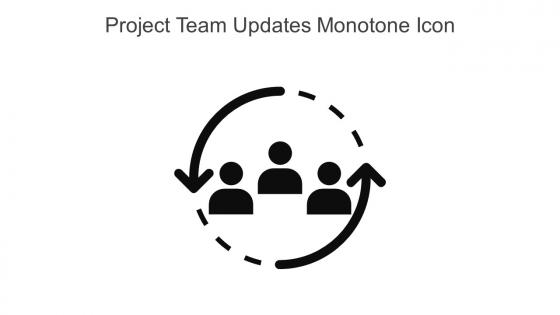 Project Update Icon - SlideTeam