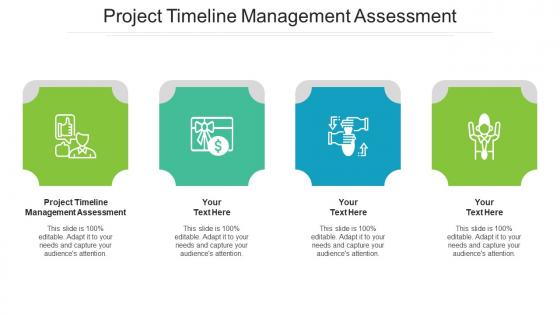 Project timeline management assessment ppt powerpoint presentation slides styles cpb
