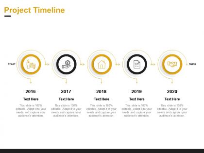 Project timeline ppt powerpoint presentation icon outfit